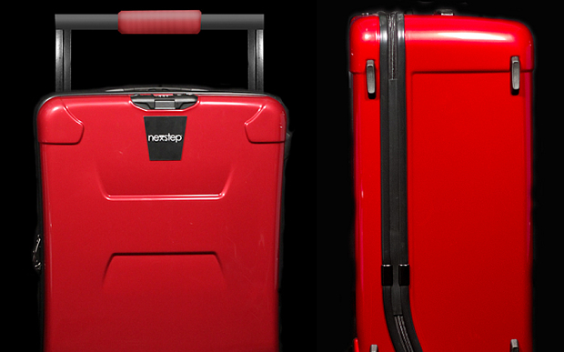 The suitcase that turns into a chair