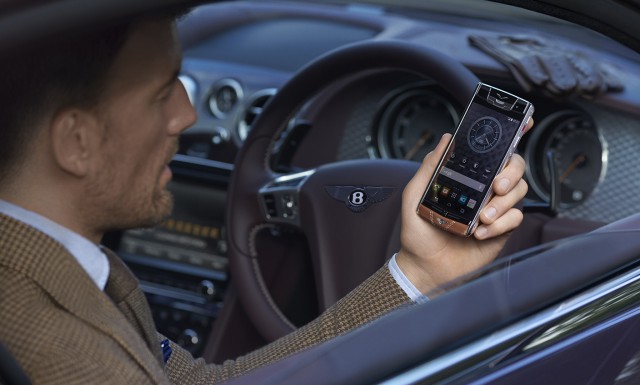 Vertu unveils new smartphone for Bentley owners and enthusiasts