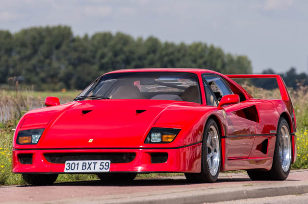 Nigel Mansell's Ferrari F40 sells for $870k