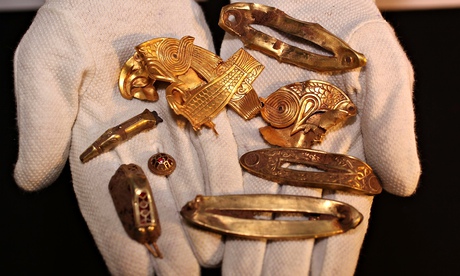 Staffordshire hoard research reveals secret of Anglo-Saxon 'gold'