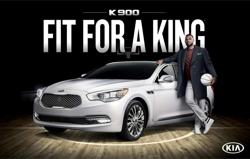 Fit for a King: LeBron James becomes “Luxury Ambassador” for the Kia K900