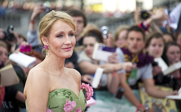Harry Potter author JK Rowling admitted her terror when she struck it rich …