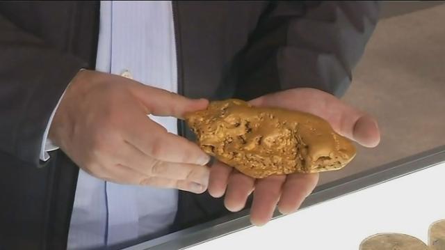 Huge Butte County gold nugget going up for sale