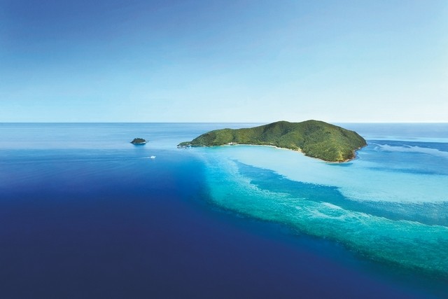 No man is an island at the luxurious Hayman Island, Australia