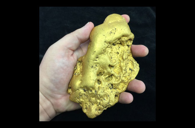 6 Pound Gold 'Butte Nugget' Goes on Auction Block