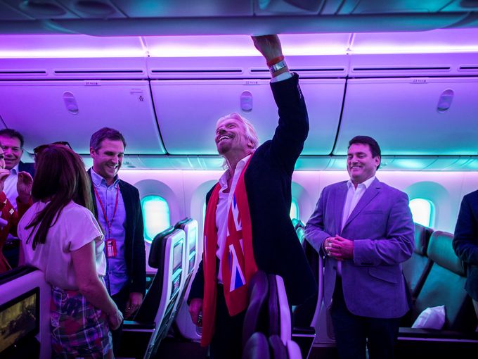 Virgin Atlantic gives first look inside its new Dreamliner