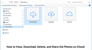 How to View, Download, Delete, and Share the Photos on iCloud – Go for Office