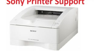 sony printer support