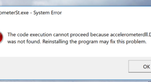 How to Fix ‘accelerometerdll.DLL was found’ Error – office.com/setup