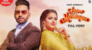 Love Marriage Lyrics â HARF CHEEMA in Hindi & English | Shetty Production