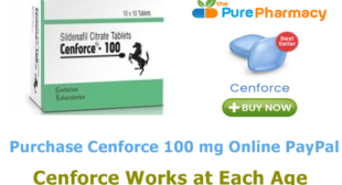 Purchase Cenforce 100 mg Online PayPal – Cenforce Works at Each Age