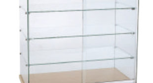 Frameless Glass Display Showcases Available here