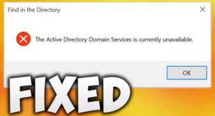 How to Solve Active Directory Domain Services Unavailable Error