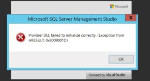 How to Fix “Provider DLL Failure 0x8009001D” Error