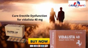 Have longer love moments in bed with Vidalista 40mg tablets