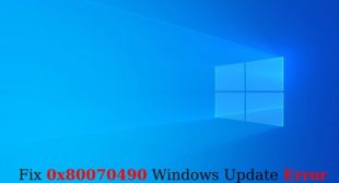 Fix 0x80070490 Windows Update Error – Norton Setup