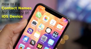 How to Fix Contact Names Not Showing on iOS Device – Office Setup