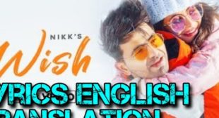 Wish Nikk Lyrics Meaning In English – Lyrics Meaning