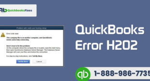 How To Fix QuickBooks Error H202? – Quickbooksfixes