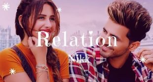 Relation Song By Nikk ft Mahira Sharma Lyrics