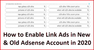 How To Use Link Ads On Website – Easily 2020