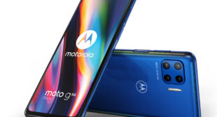 Motorola 5G Plus: A Budget Smartphone with Premium Features and Massive Battery – Office Setup
