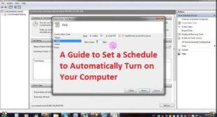A Guide to Set a Schedule to Automatically Turn on Your Computer