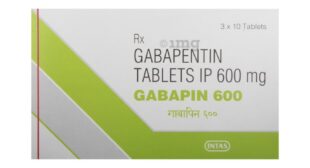 Gabapin (Gabapentin) 600 Mg | Generic Gabapentin 600mg Online | Trustableshop