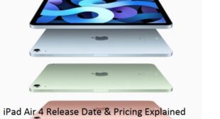 iPad Air 4 Release Date & Pricing Explained