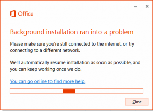 How to Fix Background Installation Ran into a Problem on Windows 10?