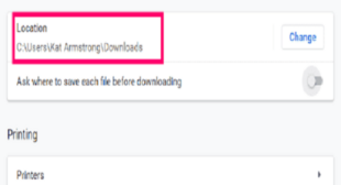 Hereâs How You Can Change the Download Location in Google Chrome Browser – UKWebroot