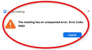 How to Fix Zoom Error Code 5003? – mcafee.com/activate