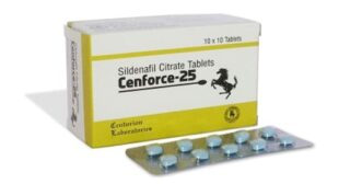 Purchase Cenforce 25 Medicine  – Online Treat ED with Sildenafil | Cutepharma