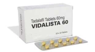 Vidalista 60 : Tadalafil 60 mg