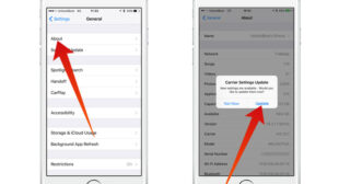 How to Update iPhone Carrier Settings