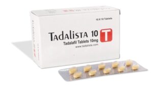 Tadalista 10 Mg tablet | Buy Online At Cheap Price + COD Available