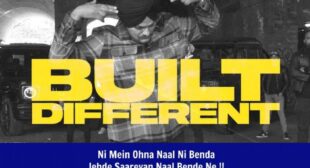 बिल्ट डिफरेंट लिरिक्स Built Different Lyrics in Hindi – Sidhu Moose Wala