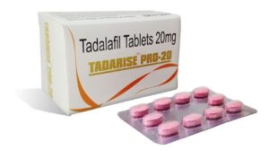 Tadarise Pro 20 : Useful For  ED Treatment