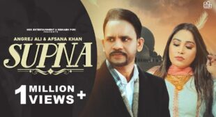 Supna Lyrics by Afsana Khan