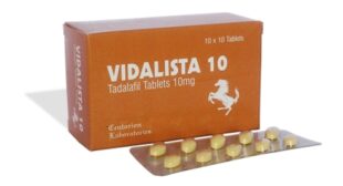 Vidalista 10 Mg | Tadalafil | One Off The Best Solution For ED Male