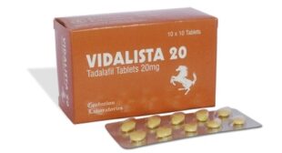 Buy Vidalista 20 mg Capsule Online | Tadalafil 20% OFF