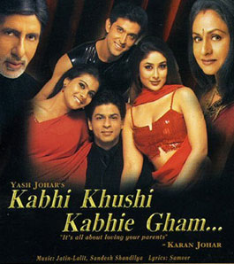 Kabhi Khushi Kabhie Gham Title Song Lyrics – Lata Mangeshkar