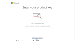 Where to Enter MS Office Product Key?