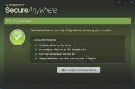 Tips to Use Webroot SecureAnywhere – free license for 60 days: