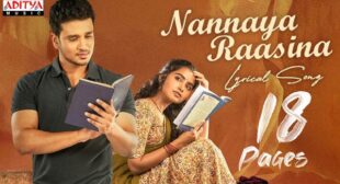 Nannaya Raasina Lyrics from 18 Pages