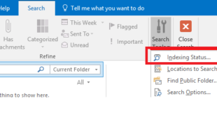 How To Fix If Microsoft Outlook Search Not Working?