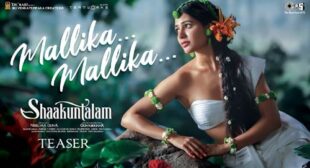 Mallika Mallika Lyrics – Shaakuntalam