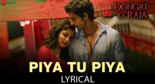 Piya Tu Piya Lyrics – Arijit Singh