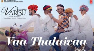 Vaa Thalaivaa Hindi Lyrics from Varisu