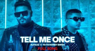Tell Me Once Lyrics by Yo Yo Honey Singh